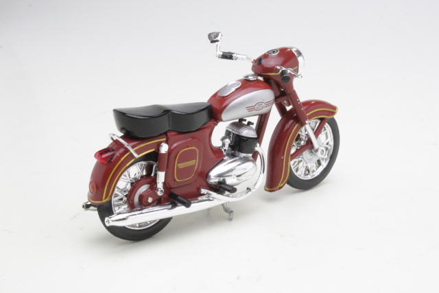 Jawa 354-04, dark red