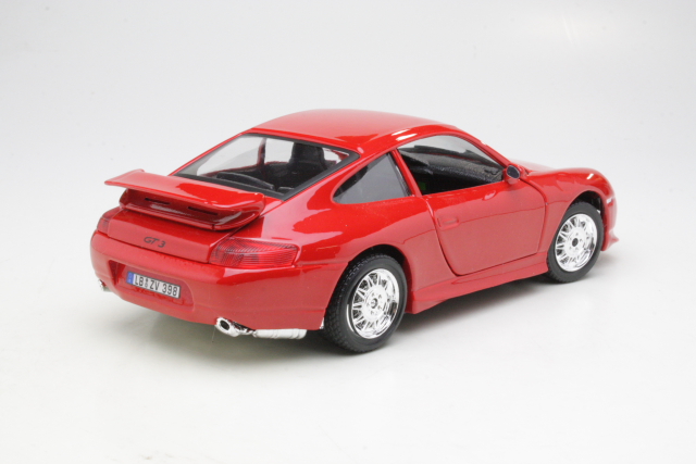 Porsche 911 (996) GT3, punainen - Sulje napsauttamalla kuva