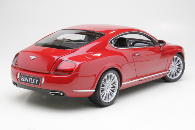 Bentley Continental GT 2008, punainen - Sulje napsauttamalla kuva