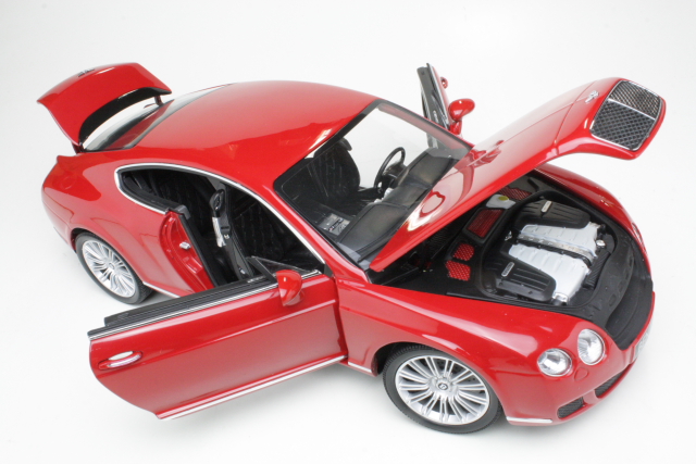 Bentley Continental GT 2008, red