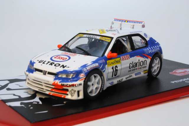 Peugeot 306 Maxi, Monte Carlo 1998, G.Panizzi, no.16 - Sulje napsauttamalla kuva