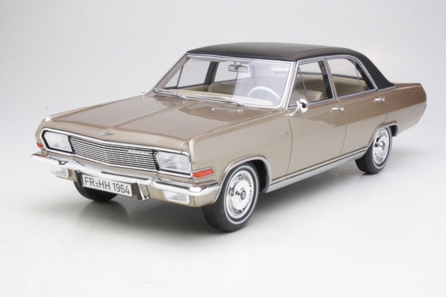 Opel Diplomat A V8 1964, beige/musta - Sulje napsauttamalla kuva