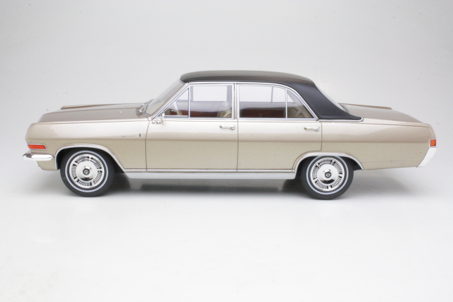 Opel Diplomat A V8 1964, beige/musta - Sulje napsauttamalla kuva