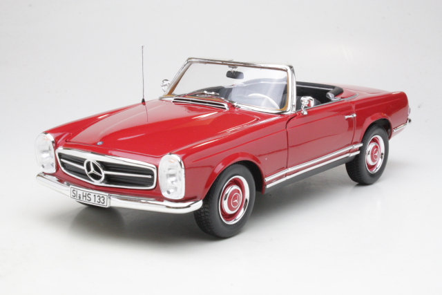 Mercedes 280SL (w113) 1969, punainen - Sulje napsauttamalla kuva