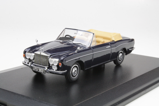 Rolls Royce Corniche Convertible, tummansininen