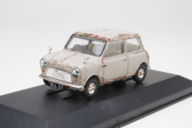 Austin Mini Se7en Deluxe, grey "4th oldest surviving Mini" - Click Image to Close