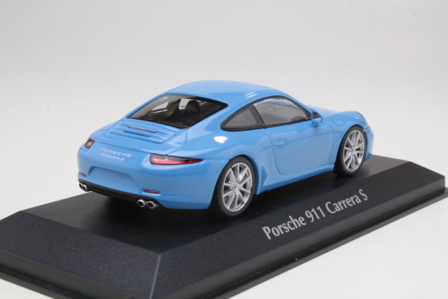 Porsche 911S 2012, sininen - Sulje napsauttamalla kuva