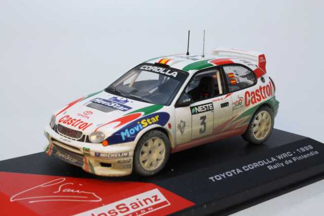 Toyota Corolla WRC, 3rd. Rally Finland 1999, C.Sainz, no.3
