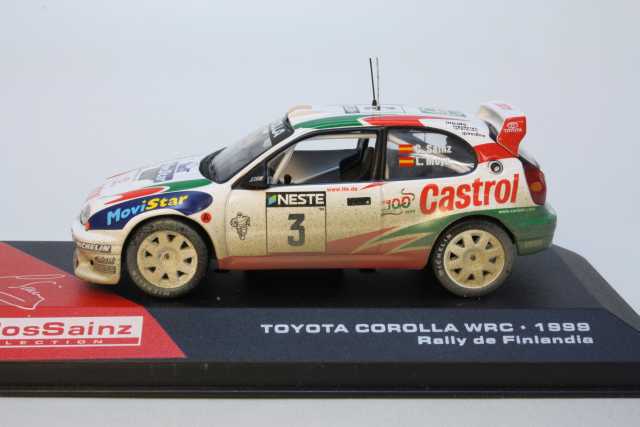 Toyota Corolla WRC, 3rd. Rally Finland 1999, C.Sainz, no.3