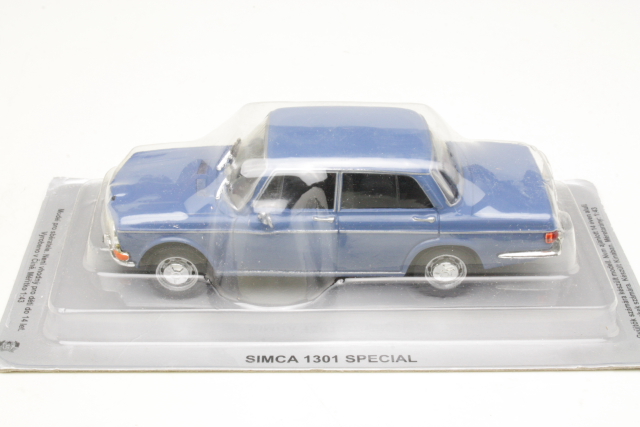 Simca 1301 Special 1972, sininen - Sulje napsauttamalla kuva