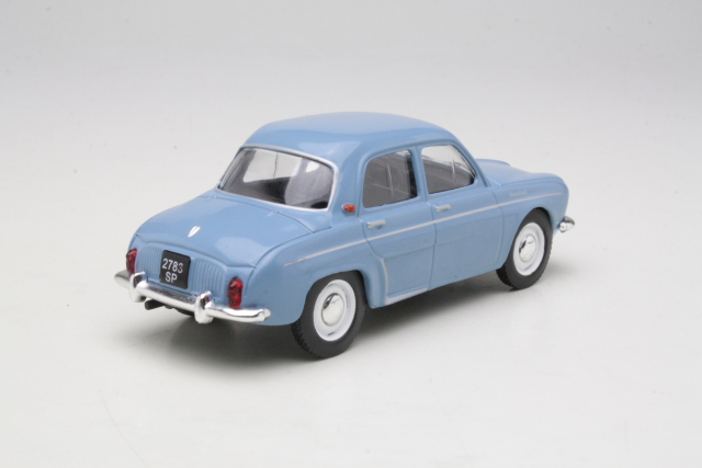 Renault Dauphine 1961, sininen - Sulje napsauttamalla kuva