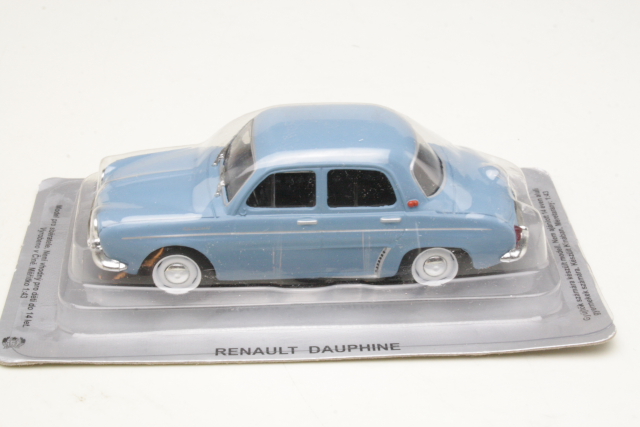 Renault Dauphine 1961, sininen - Sulje napsauttamalla kuva