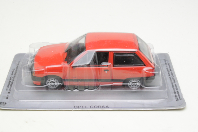 Opel Corsa 1.2S 1982, punainen - Sulje napsauttamalla kuva