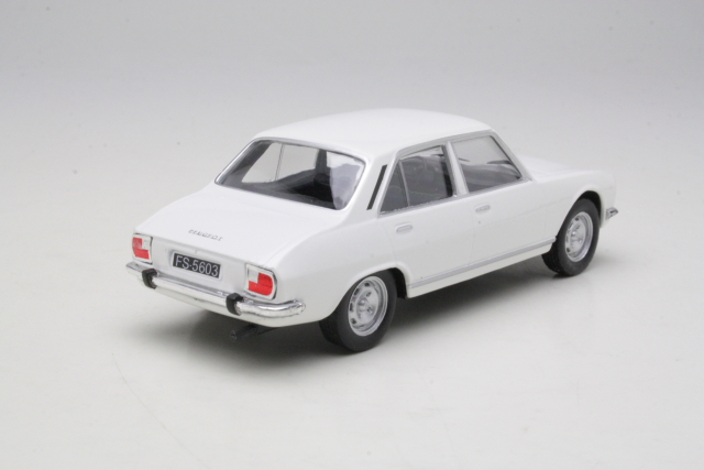 Peugeot 504 1969, white - Click Image to Close