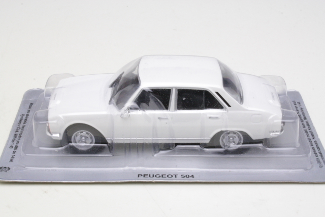 Peugeot 504 1969, valkoinen - Sulje napsauttamalla kuva