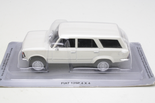 Polski Fiat 125P 4x4 Kombi 1973, white