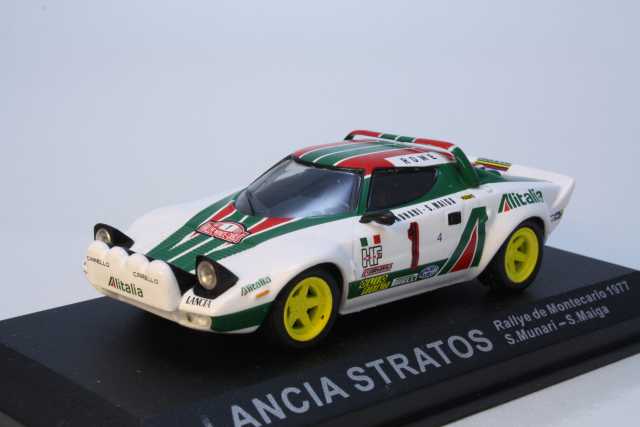 Lancia Stratos, Monte Carlo 1977, S.Munari, no.1