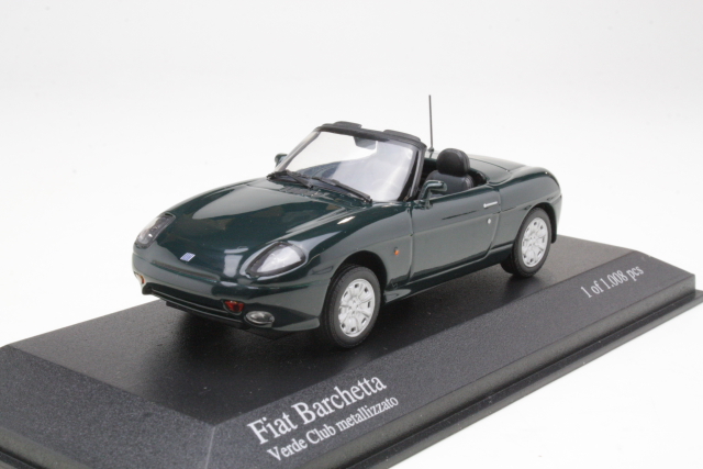 Fiat Barchetta 1996, tummanvihreä - Sulje napsauttamalla kuva