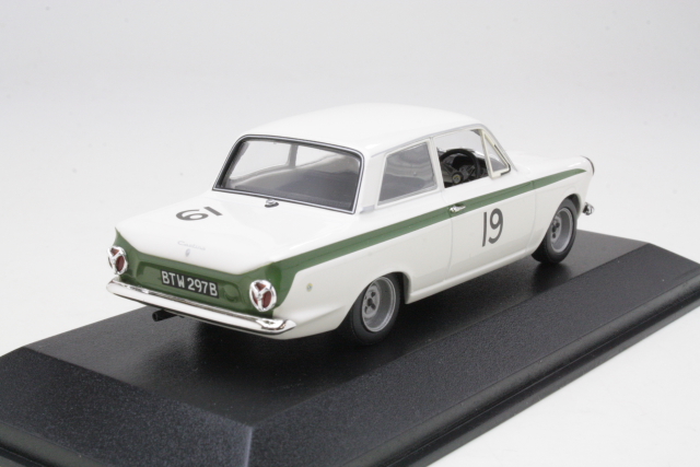 Ford Cortina Lotus Mk1, 6h Brands Hatch 1964, W.Procter, no.19