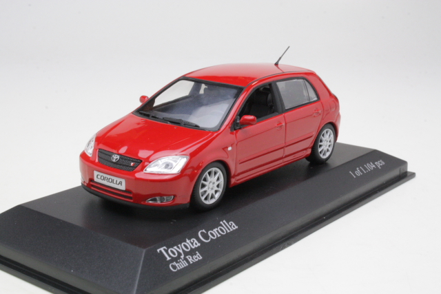 Toyota Corolla 2001, punainen