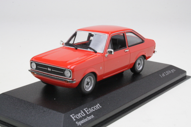 Ford Escort Mk2 1.3 1975, punainen