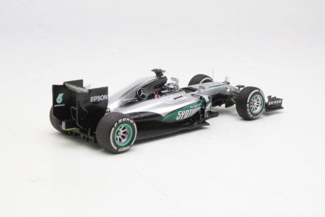 Mercedes AMG W07, 1st. Chinese GP 2016, N.Rosberg, no.6