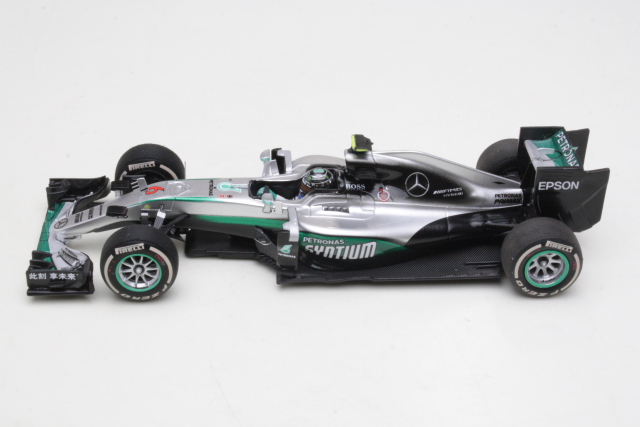Mercedes AMG W07, 1st. Chinese GP 2016, N.Rosberg, no.6