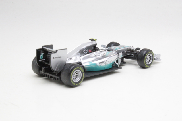 Mercedes AMG W05 Hybrid, F1 2014, N.Rosberg, no.6 - Sulje napsauttamalla kuva