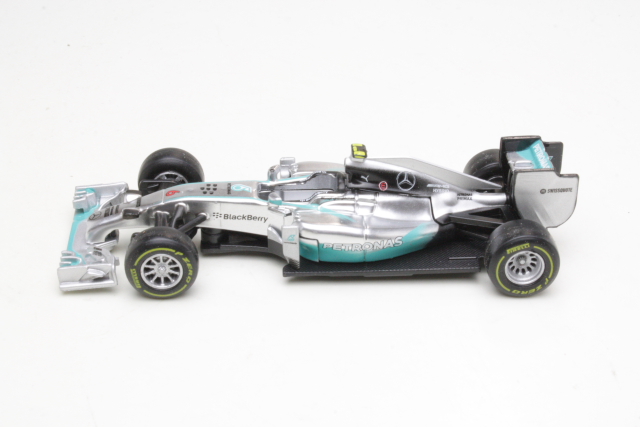 Mercedes AMG W05 Hybrid, F1 2014, N.Rosberg, no.6 - Sulje napsauttamalla kuva