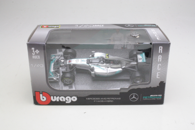 Mercedes AMG W05 Hybrid, F1 2014, N.Rosberg, no.6 - Sulje napsauttamalla kuva