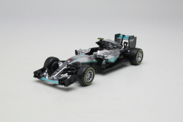 Mercedes AMG W07 Hybrid, F1 2016, N.Rosberg, no.6 - Sulje napsauttamalla kuva