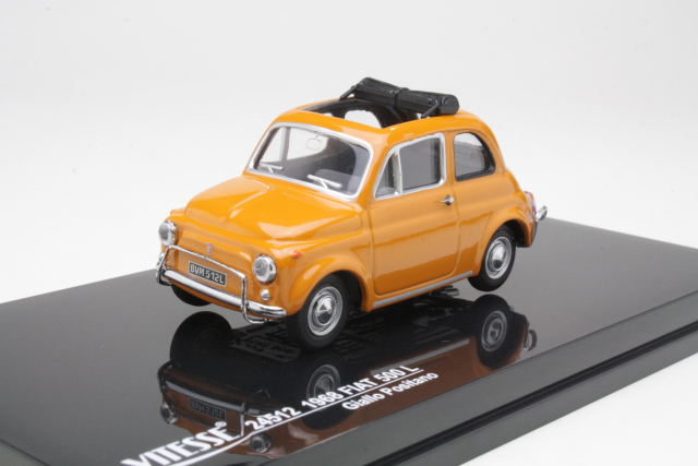 Fiat 500D 1965, orange