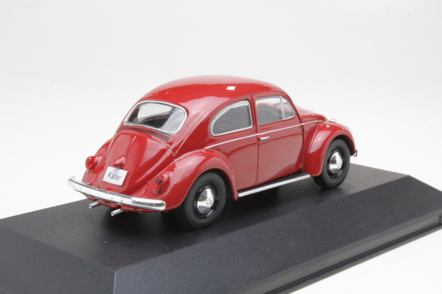 VW Beetle, dark red