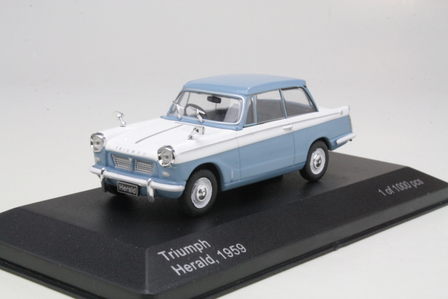 Triumph Herald 1959, light blue/white