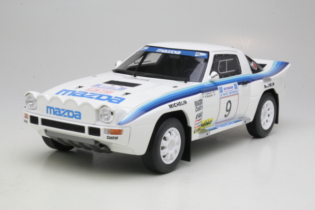 Mazda RX-7 Gr.B, Acropolis 1985, I.Carlsson, no.9
