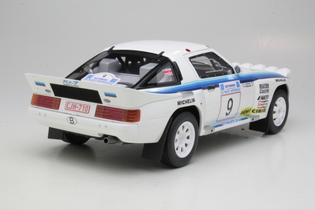 Mazda RX-7 Gr.B, Acropolis 1985, I.Carlsson, no.9 - Sulje napsauttamalla kuva