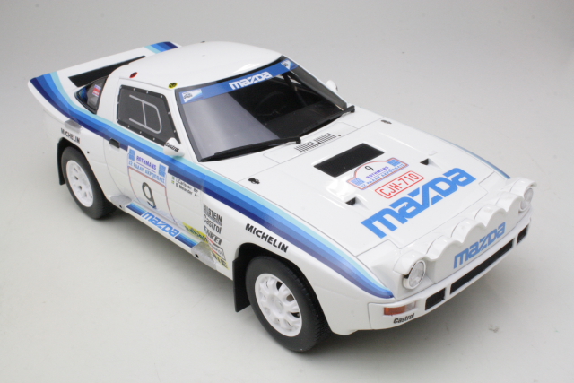 Mazda RX-7 Gr.B, Acropolis 1985, I.Carlsson, no.9 - Sulje napsauttamalla kuva