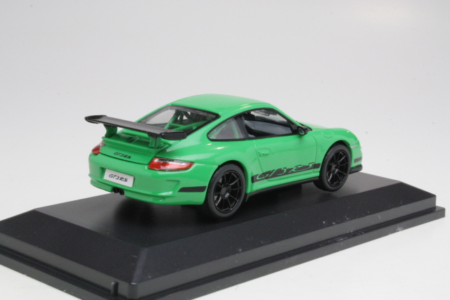 Porsche 911 (997) GT3 RS, vihreä - Sulje napsauttamalla kuva