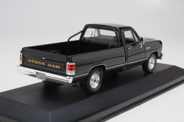 Dodge Ram 1987 Pick-Up, musta - Sulje napsauttamalla kuva