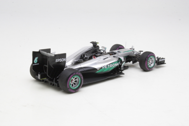 Mercedes AMG W07, Monaco GP 2016, N.Rosberg, no.6
