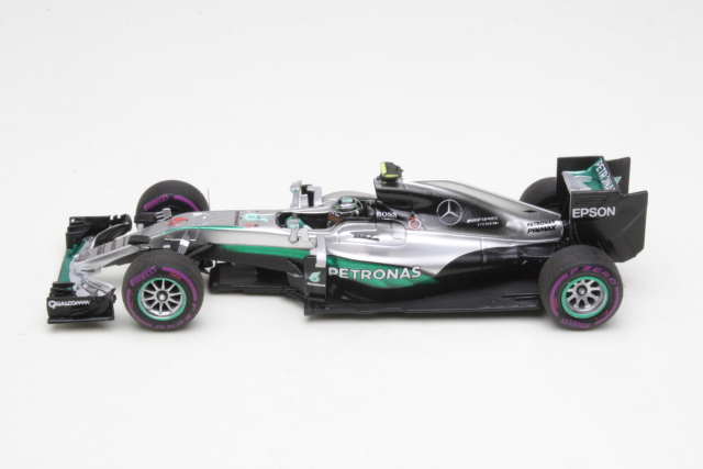 Mercedes AMG W07, Monaco GP 2016, N.Rosberg, no.6