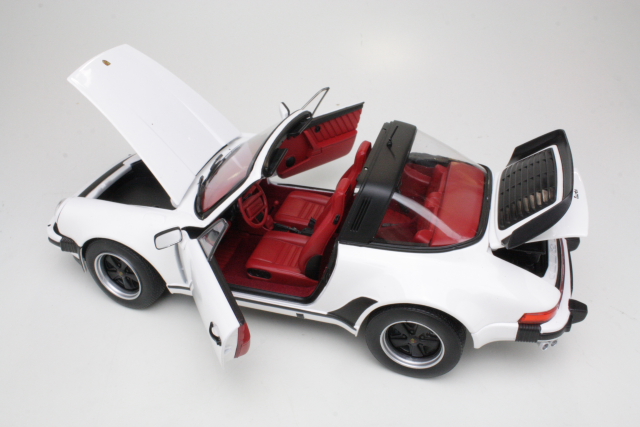 Porsche 911 Turbo Targa 1987, white