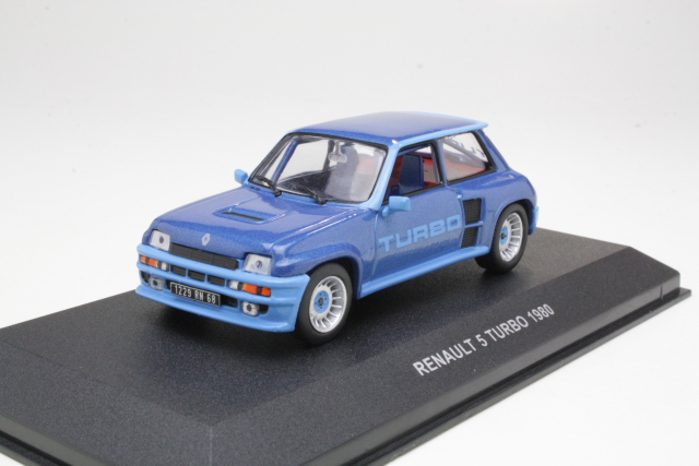 Renault 5 Turbo 1980, sininen - Sulje napsauttamalla kuva