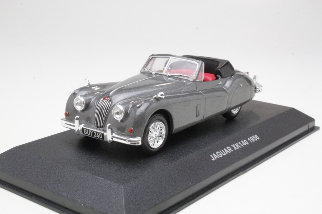 Jaguar XK140 1956, harmaa