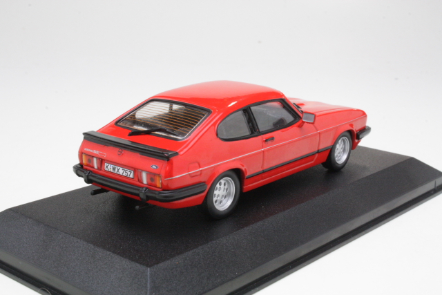 Ford Capri Mk3 2.8i 1981, punainen - Sulje napsauttamalla kuva