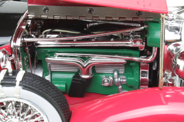 Duesenberg II SJ Cabriolet Closed 1934, red