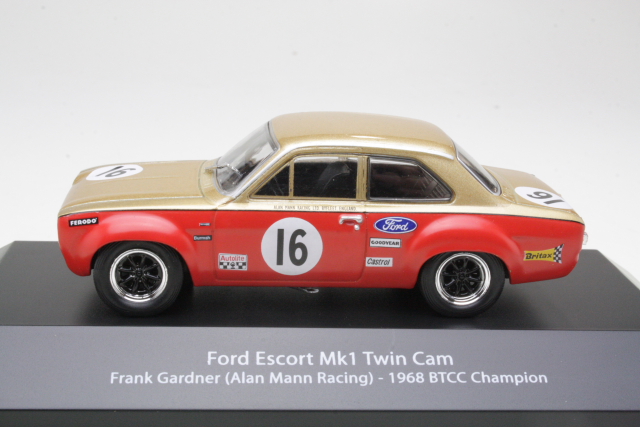 Ford Escort Mk1, Champion Season BTCC 1968, F.Gardner, no.16 - Click Image to Close