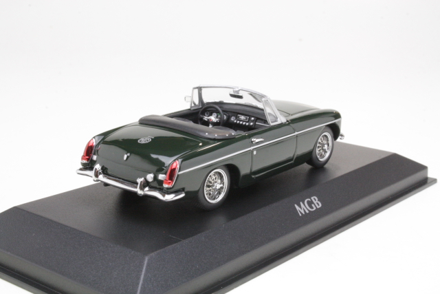 MGB Cabriolet 1962, dark green - Click Image to Close