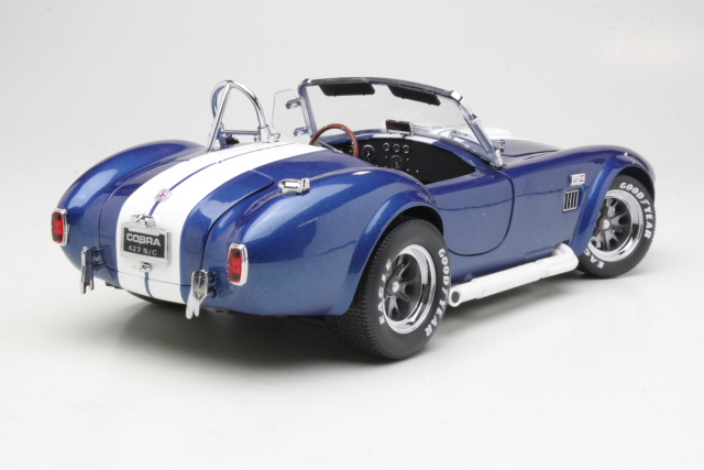 Shelby Cobra 427 S/C, sininen/valkoinen - Sulje napsauttamalla kuva