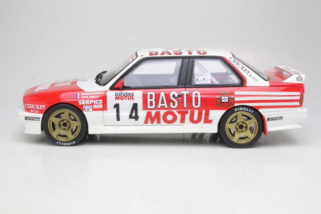 BMW M3 (e30), Tour de Corse 1989, F.Chatriot, no.14